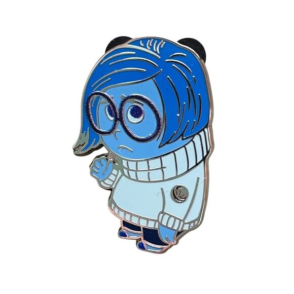 Hidden Disney Sadness Blue Color Story Hidden Mickey Pin Inside Out Emotions - Picture 1 of 2
